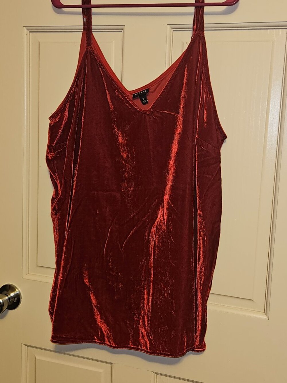 Torrid Red Velvet tank top